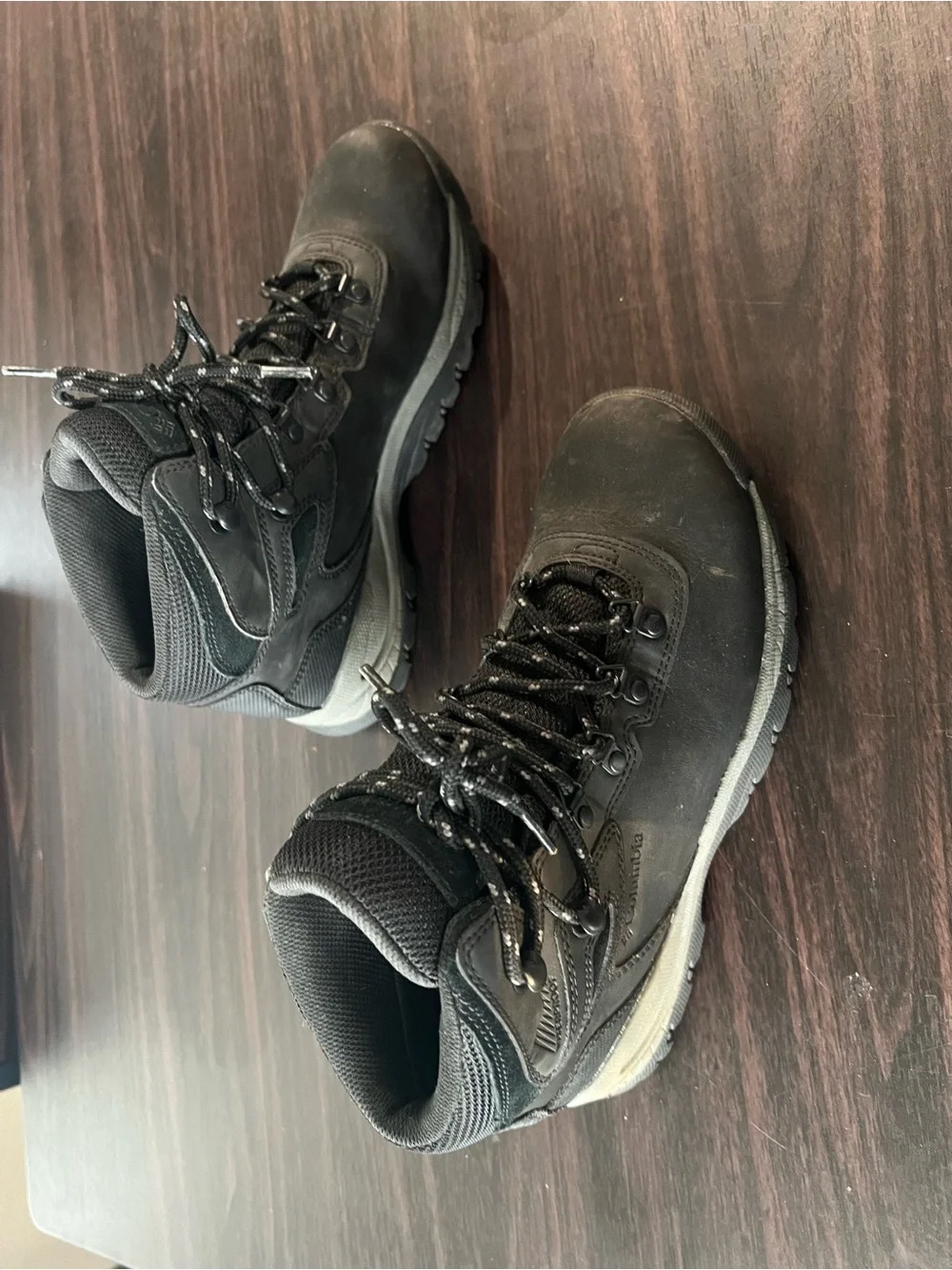 Columbia Newton Ridge Black Hiking Boots